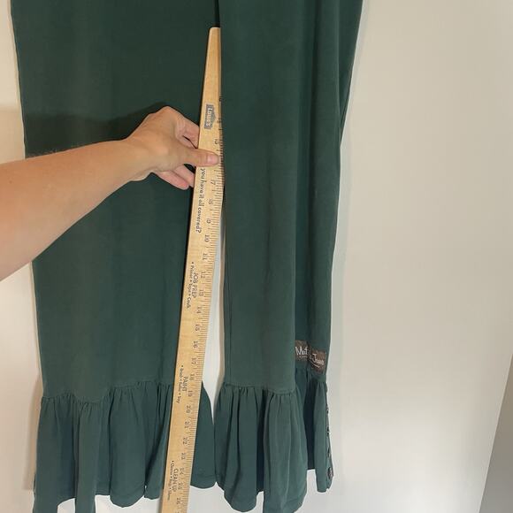 Matilda Jane Women’s Once Upon A Time Green Mossy Vale Big Ruffles Size M Medium - Picture 6 of 9